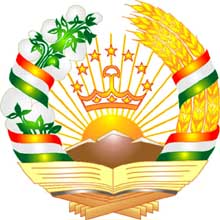 Tajikistan coat of arms